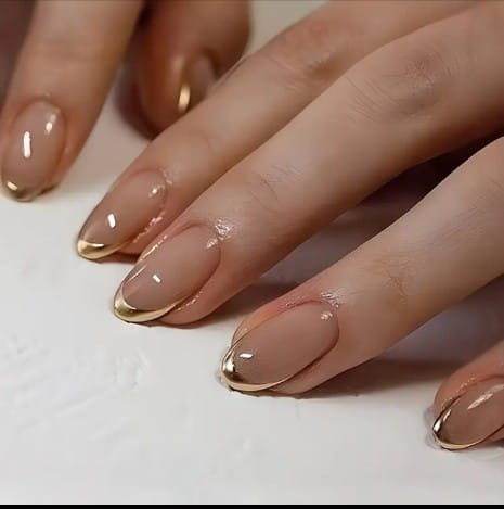 Press on nails for girls 24Pcs with glue sheet and nail filer