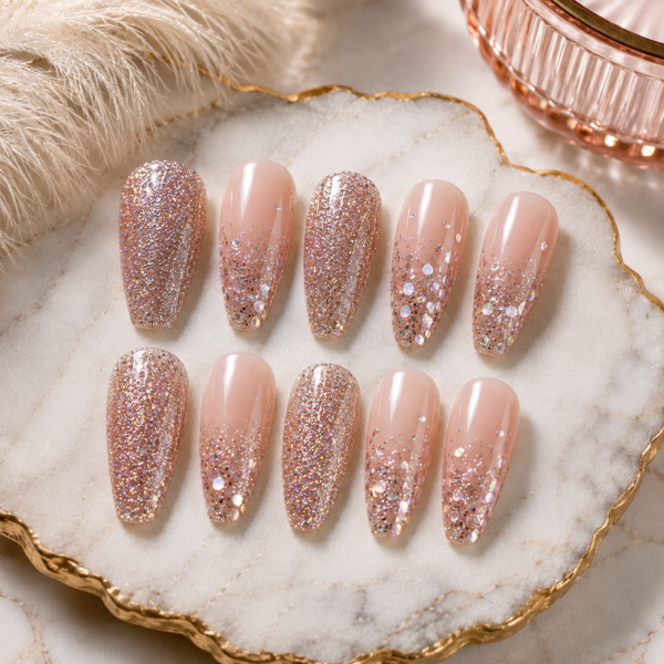Glitter Nails