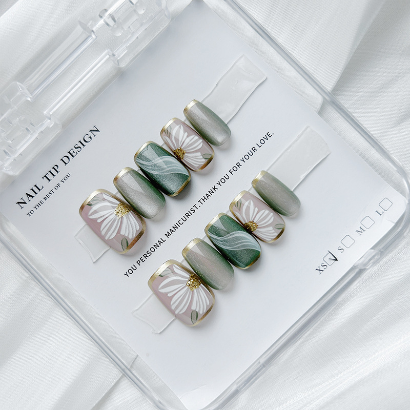 Press on Nails Cat's Eye Nails 24Pcs PON-151 - Image 2