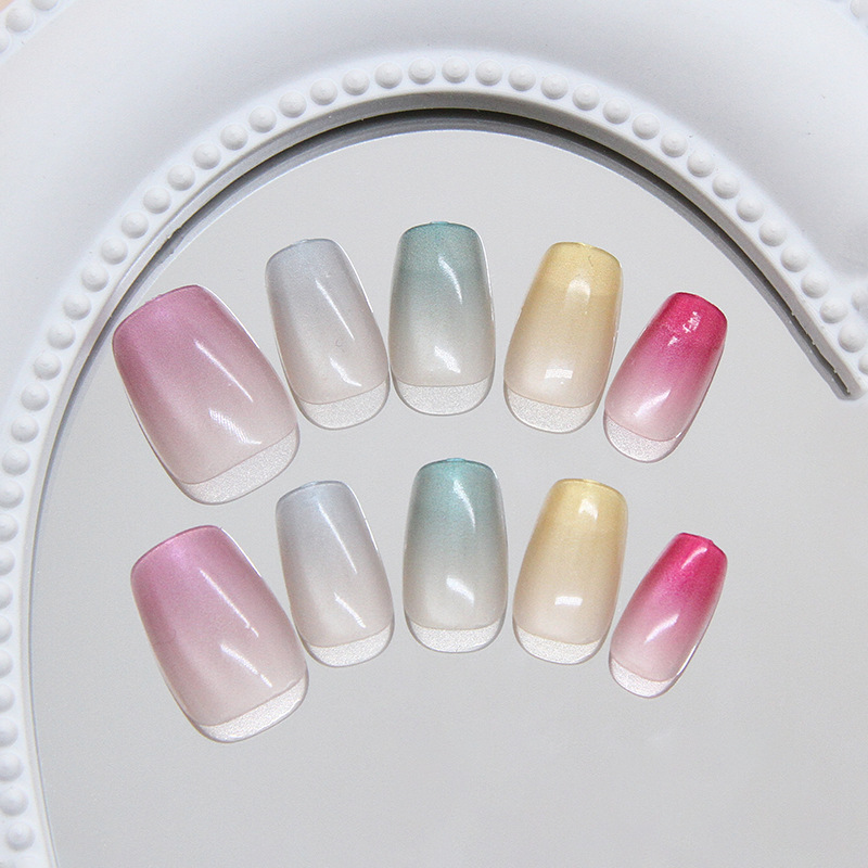 Press on Nails Cat's Eye Nails 24Pcs PON-155 - Image 3